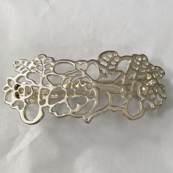 Vintage Accessories - SILVER Hair clip 1990’s in perfect condition